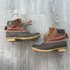 Women's Bean Boot, 6" Tumbled-Leather size 7